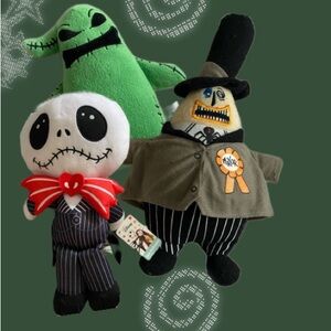 the nightmare before christmas plushie bundle